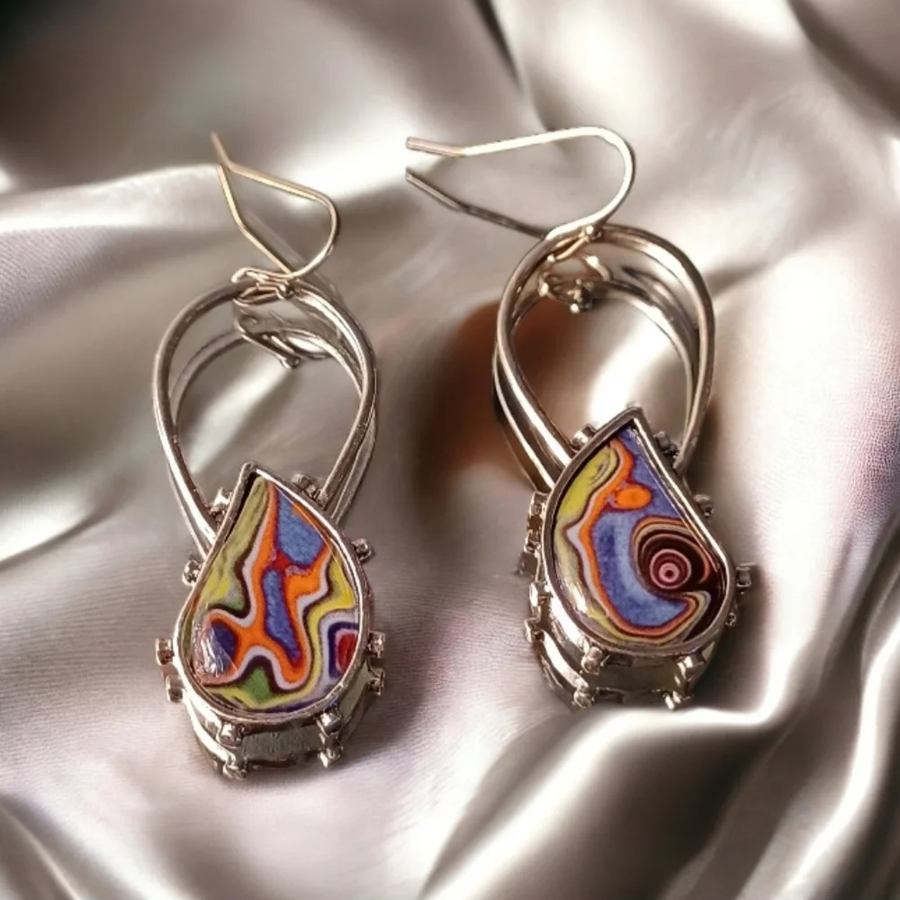 Statement Drop Earrings - Picture 11 of 16